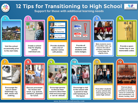 12 Tips For Transitioning To High School For Discount