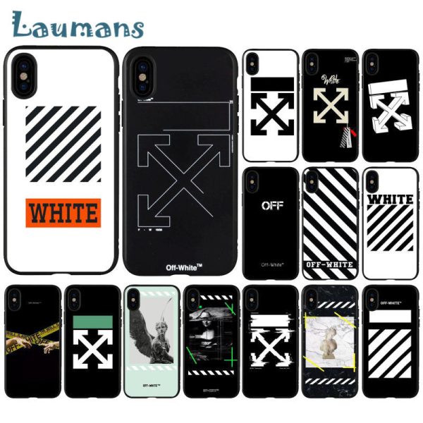 Off white phone cases for iPhone 8 7 6 6S Plus X XS MAX 5 5S SE XR 11 11pro max Discount