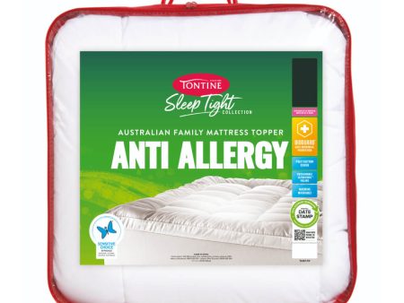 Sleep Tight Anti Allergy Mattress Topper Cheap