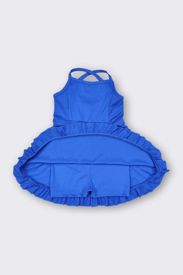 Blue girl tennis dress For Discount