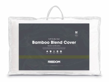 Freedom Bamboo Cotton Pillow - Medium Discount