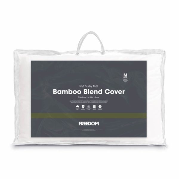 Freedom Bamboo Cotton Pillow - Medium Discount