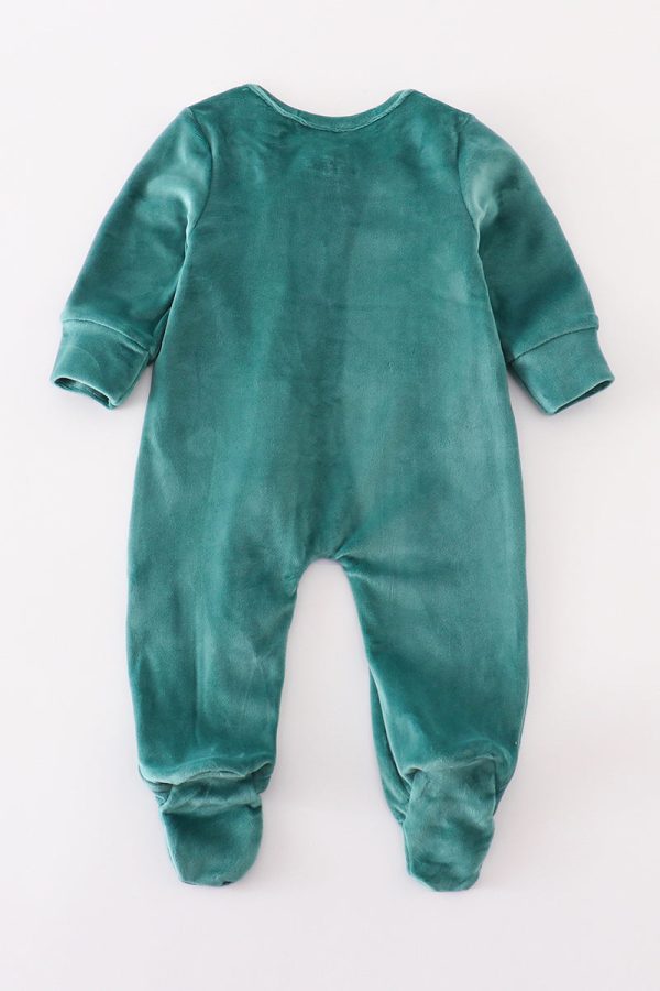 Baby forest velvet boy romper Online Sale