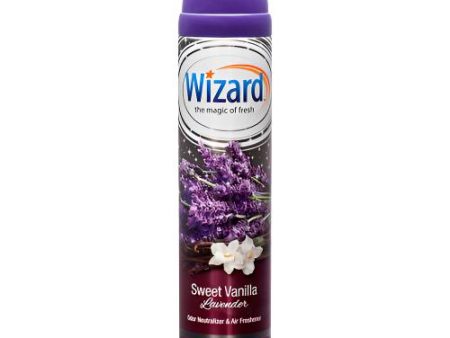 WHOLESALE WIZARD AIR FRESHENER SWEET VANILLA LAVENDER 10 OZ SOLD BY CASE Online Hot Sale