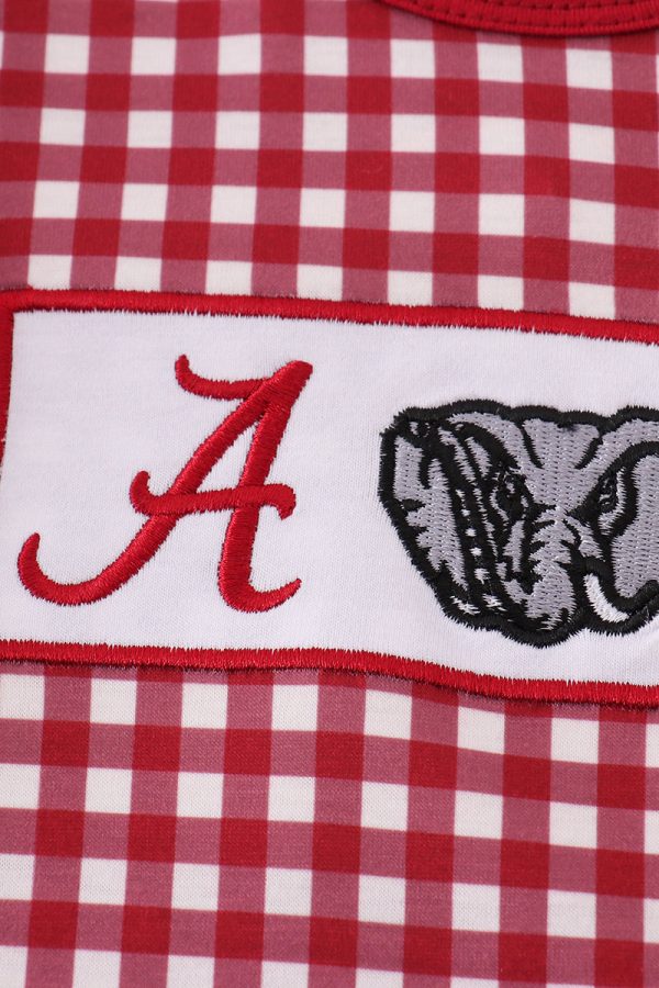 Alabama embroidery girl bloomer set Supply