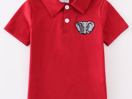 Alabama embroidery boy shirt Hot on Sale