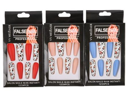 WHOLESALE VV MEIJIAER FALSE NAILS ASST 12PC SOLD BY CASE Supply