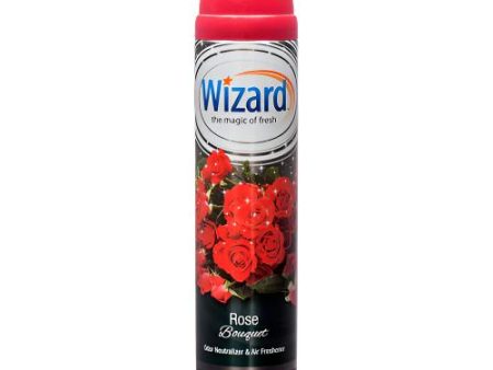 WHOLESALE WIZARD AIR FRESHENER ROSE BOUQUET 10 OZ SOLD BY CASE Online Hot Sale