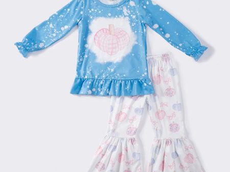 Blue pumpkin girl set Online