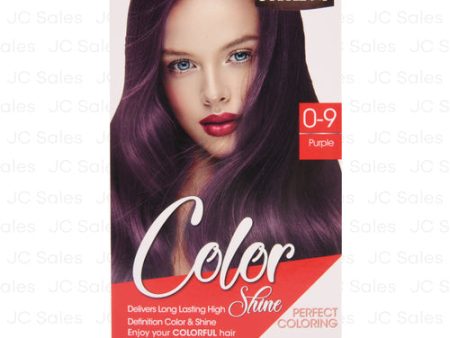 WHOLESALE SOLCLEANS HAIR  COLOR SHINE PURPLE SOLD BY CASE For Cheap