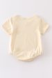 Beige blank basic t-shirt Adult Kids and baby bubble Discount