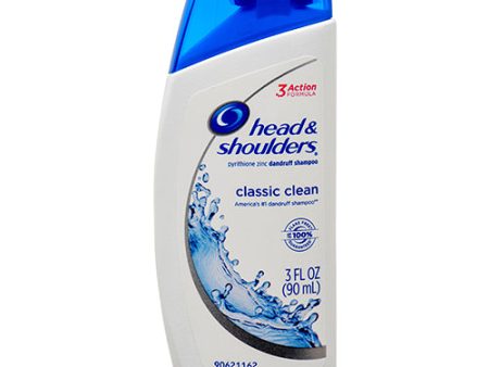 WHOLESALE HEAD & SHOULDERS SHAMPOO CLASSIC CLEAN 3 OZ SOLD BY CASE Supply