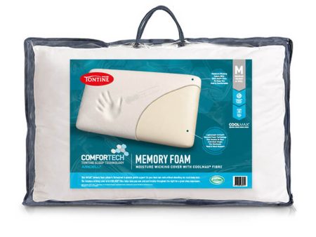 Comfortech Coolmax Memory Foam Pillow For Discount