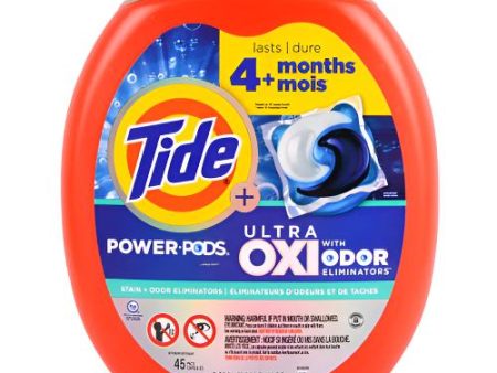 WHOLESALE TIDE POWER PODS OXI ODOR 45 CT SOLD BY CASE Online Hot Sale