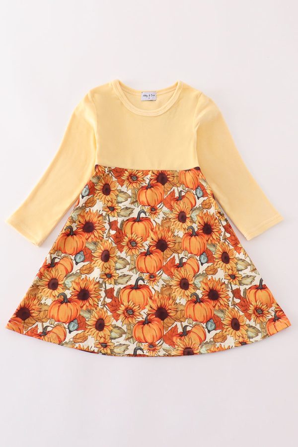 Beige velvet pumpkin dress Sale