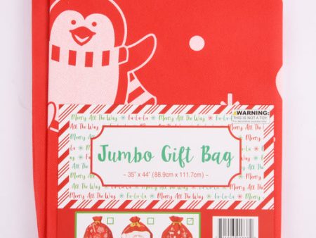 WHOLESALE HX SANTA SACK NONWOVEN ASST JUMBO 35X44 SOLD BY CASE on Sale