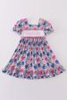 Blooming love MAMA S GIRL embroidery girl dress Fashion