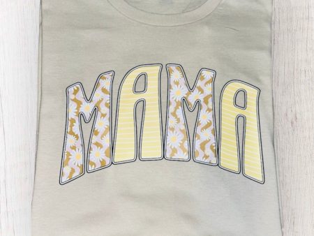 Mama yellow tshirt Fashion