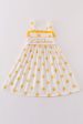 Yellow you are my sunshine embroidery dress Hot on Sale