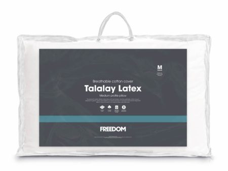 Freedom Talalay Latex Pillow - Medium Online Hot Sale