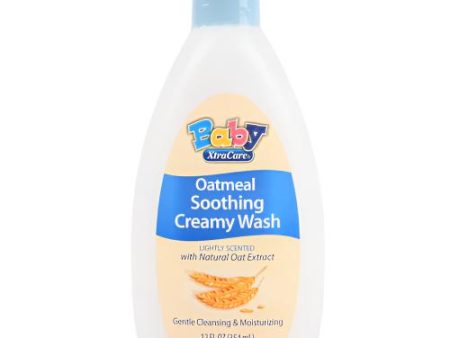 WHOLESALE XTRACARE BABY CREAMY WASH OATMEAL 12 OZ SOLD BY CASE Hot on Sale