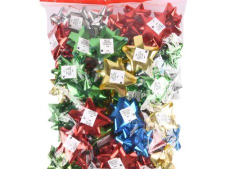 WHOLESALE HX HALLMARK PEEL N STICK BOWS ASST 60-CT SOLD BY CASE For Sale