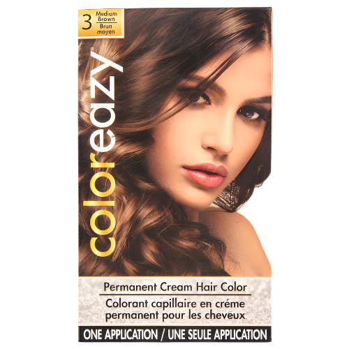 WHOLESALE COLOREAZY PERMANENT HAIR COLOR MED BROWN SOLD BY CASE Online