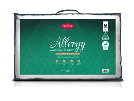 Classic Comfort Allergy & Asthma Sensitive Pillow - Medium Online Sale