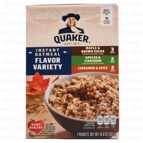 WHOLESALE QUAKER INSTANT OAT MEAL VARIETY SOLD BY CASE Fashion