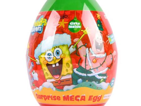 WHOLESALE SWEETBOX SPONGEBOB SURPRISE MEGA EGGS 160GR SOLD BY CASE Discount