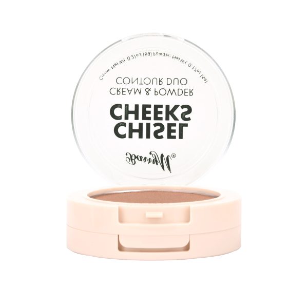 Chisel Cheeks Cream & Powder Contour Duo | Light For Sale