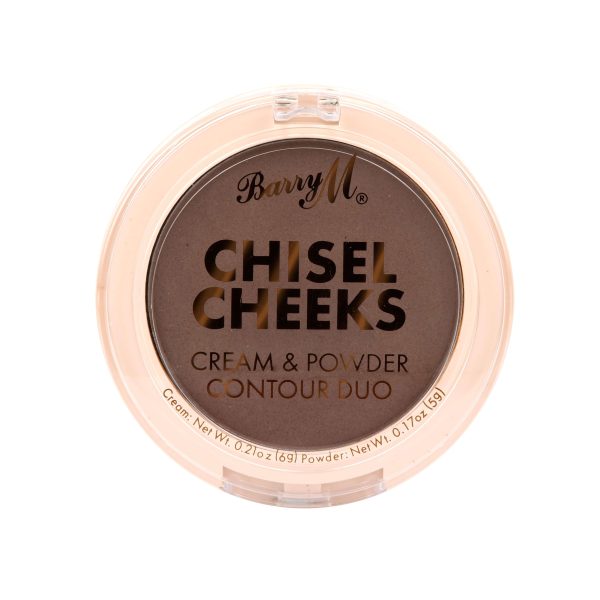 Chisel Cheeks Cream & Powder Contour Duo | Deep Discount