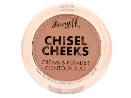 Chisel Cheeks Cream & Powder Contour Duo | Light For Sale